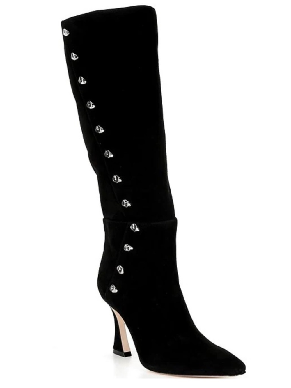 Antonio Melani Cambria Studded Suede Tall Dress Boots